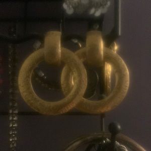 Vintage Chanel costume clip on earrings
